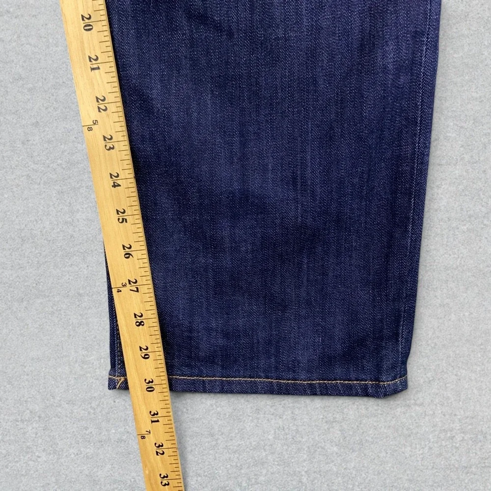 Lucky Brand Jeans Men's 38x30 Blue Denim 363 Straight Dark Wash Stretch
